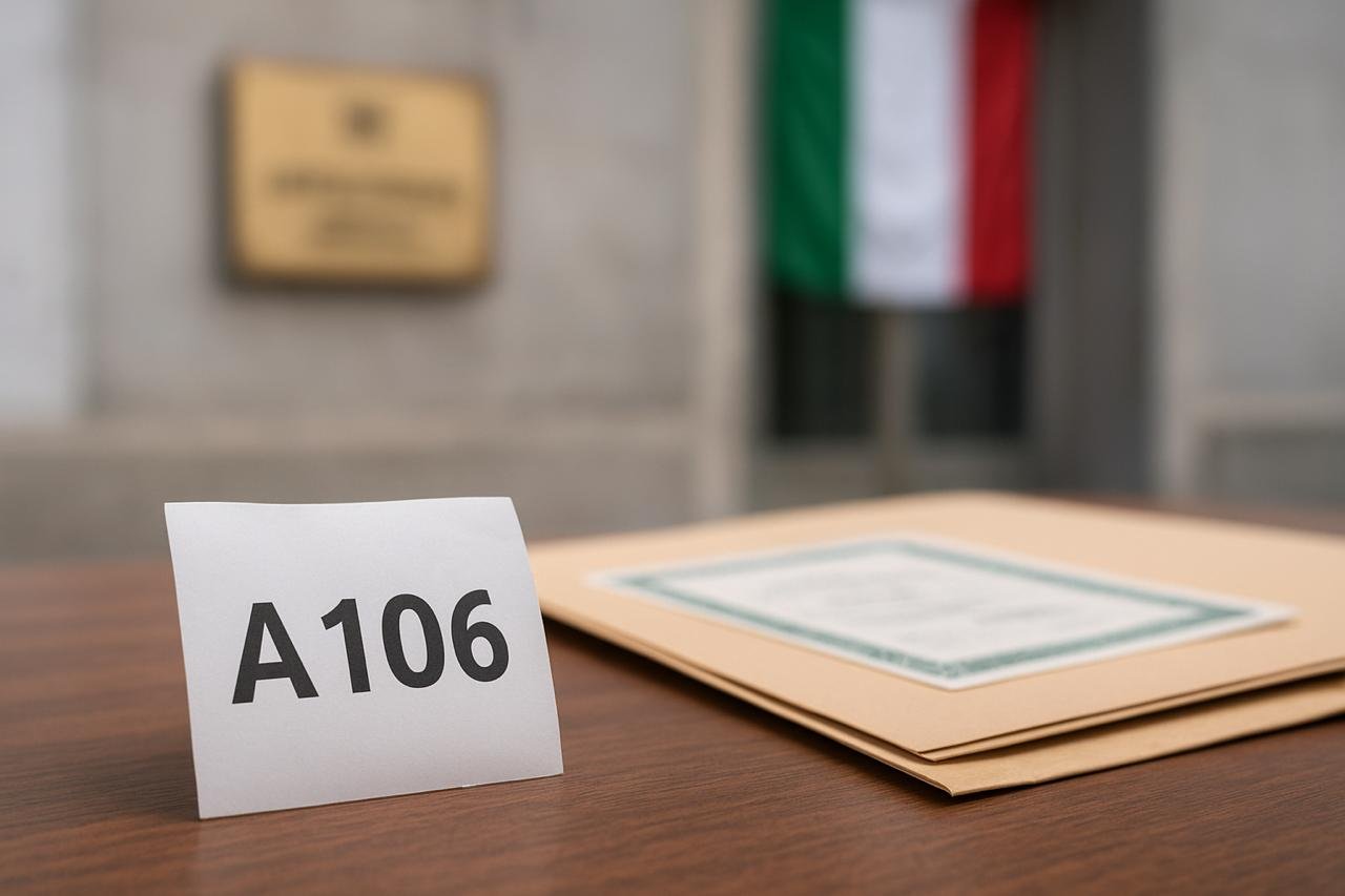 Numero de chamada do consulado e uma pasta pronta para ser analisada